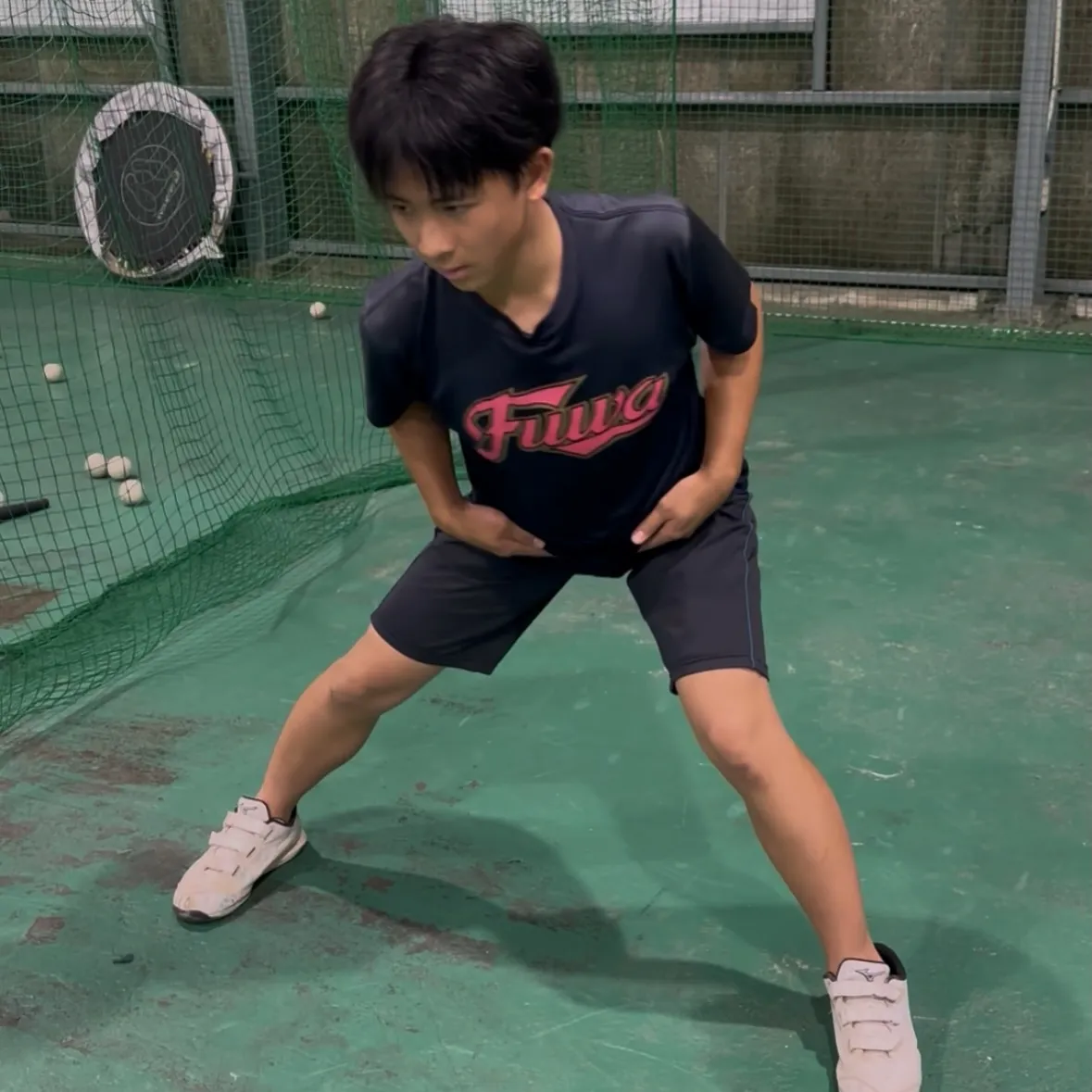 【股関節が動く子は、野球が伸びる。