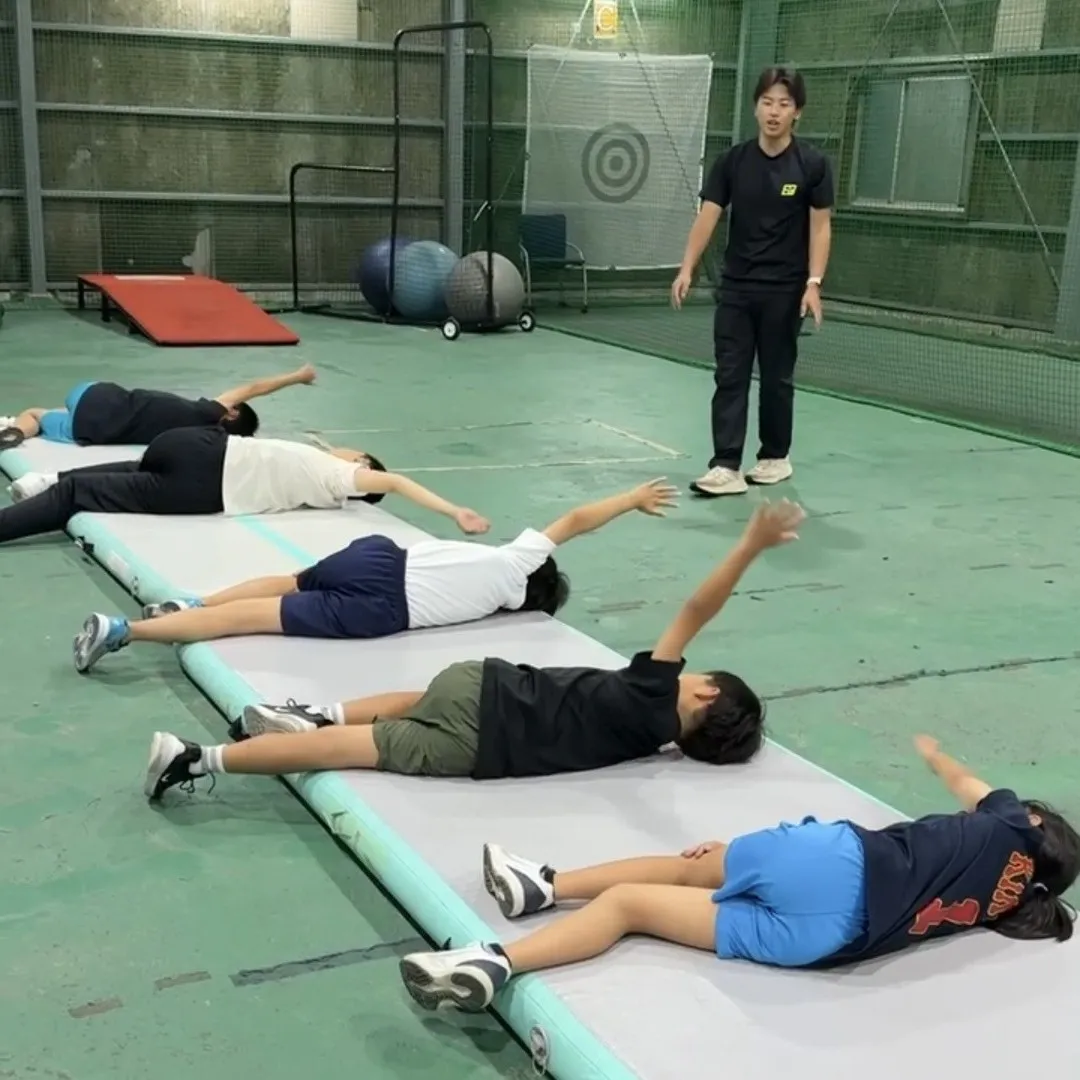 【土台は、寝た姿勢でつくれます】